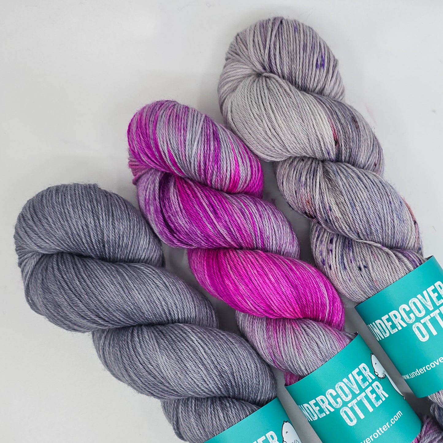 3 Skein Starter Set - Silver/Bannion/Mothra