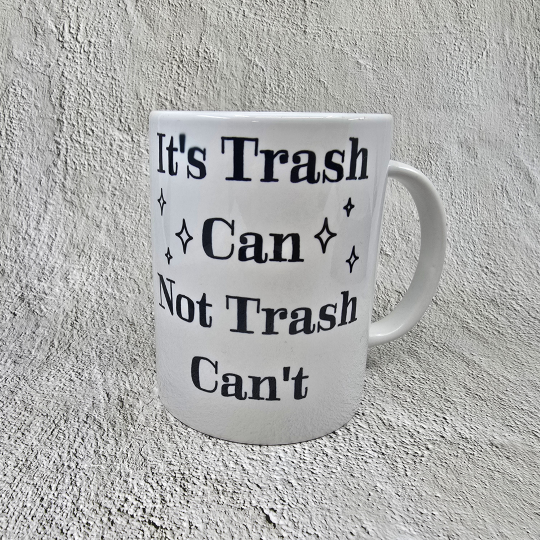 Raccoon with Trash Can - Mug