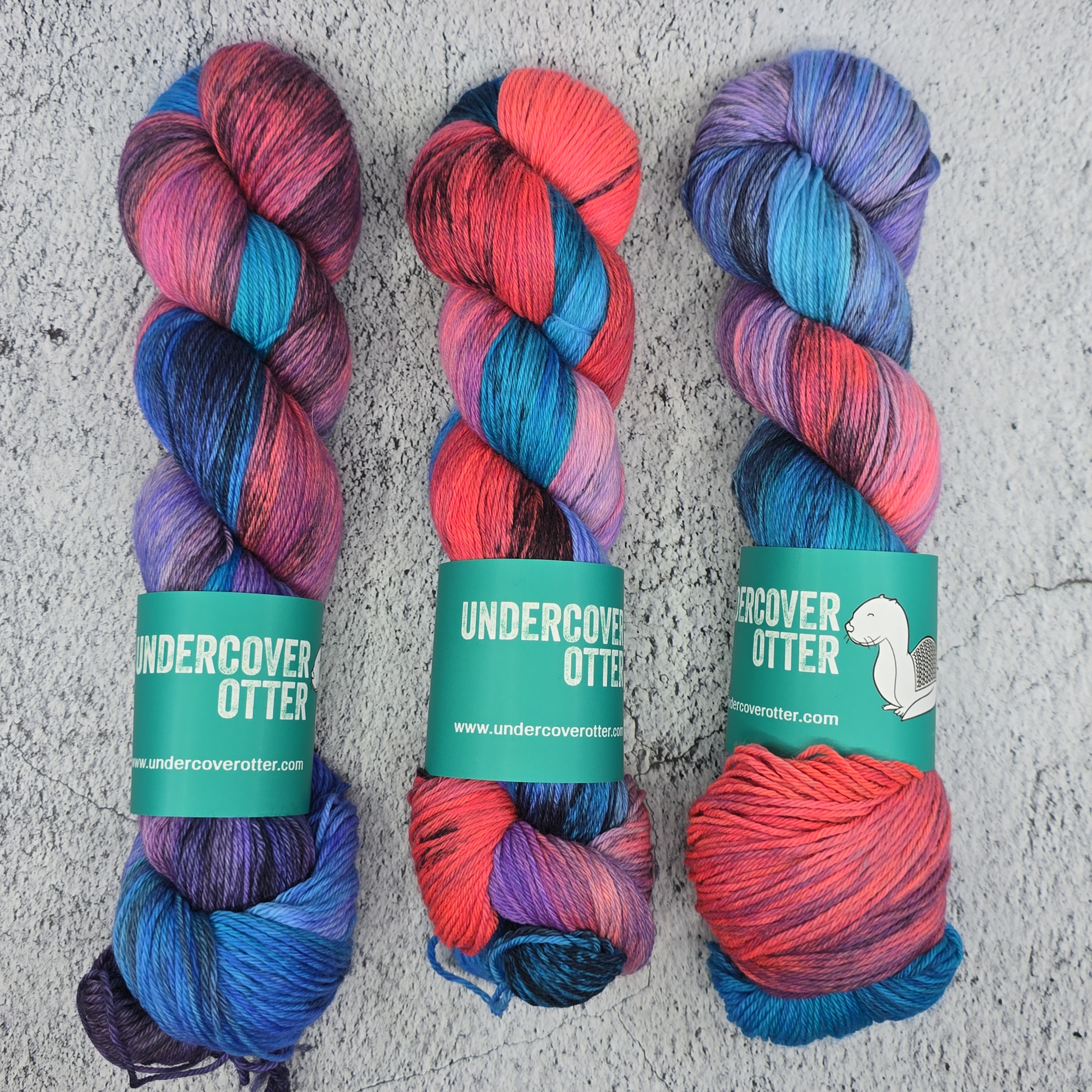 3-D Glasses - Squirm Sock - Undercover Otter - Yarn - Undercover Otter - Default Title