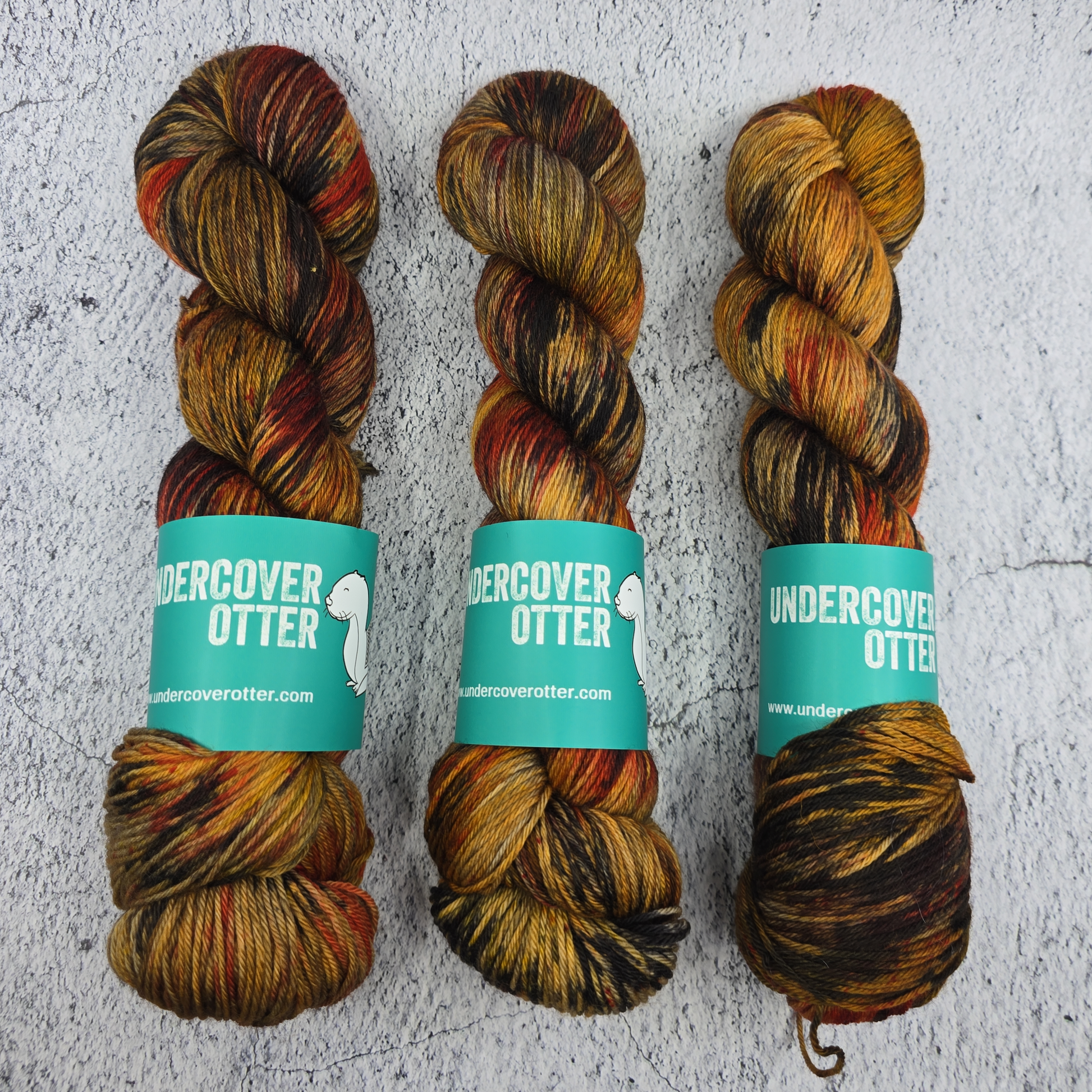 Hayride - Squirm Sock - Undercover Otter - Yarn - Undercover Otter - Default Title