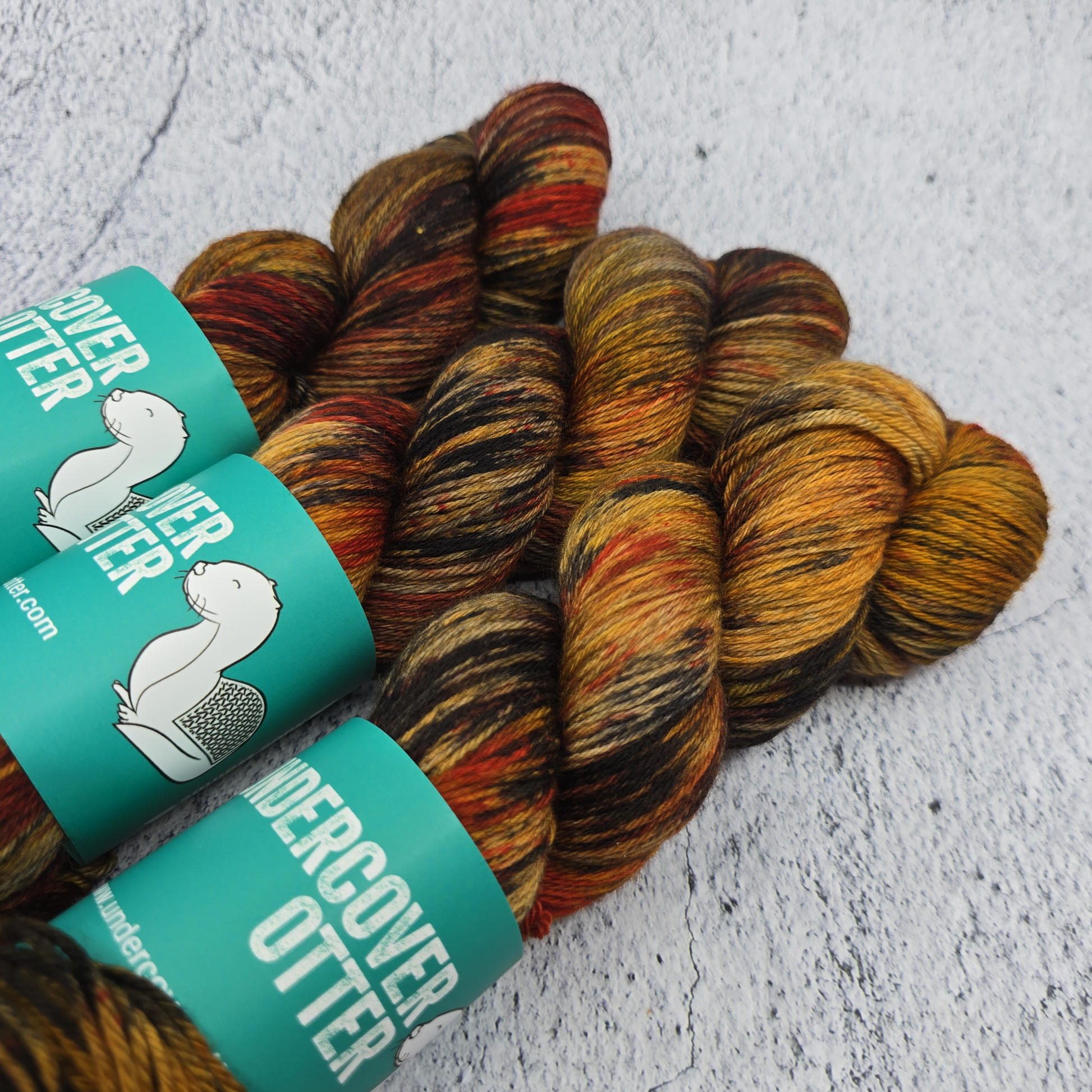 Hayride - Squirm Sock - Undercover Otter - Yarn - Undercover Otter - Default Title