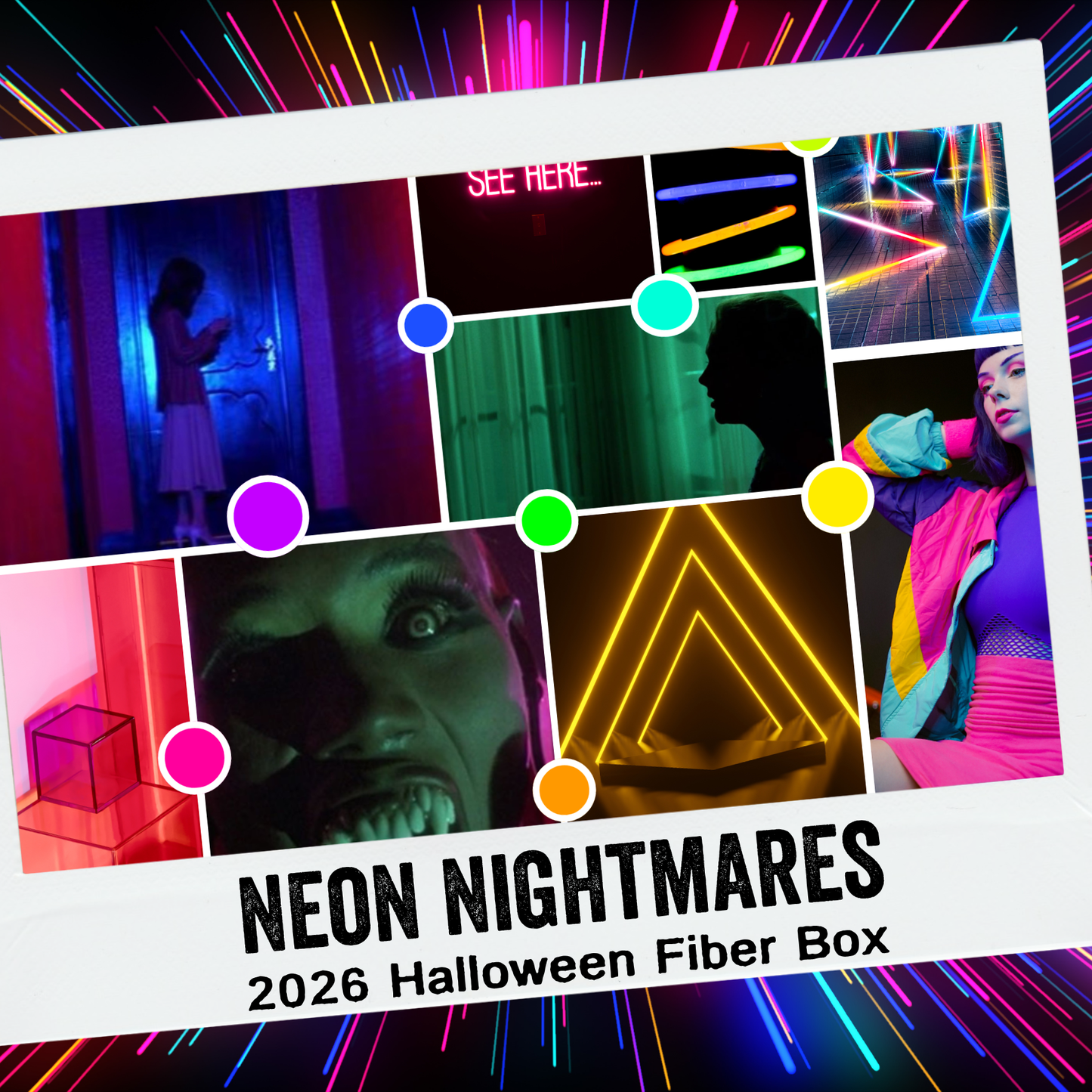 Neon Nightmares - 5 Braid Fiber Box