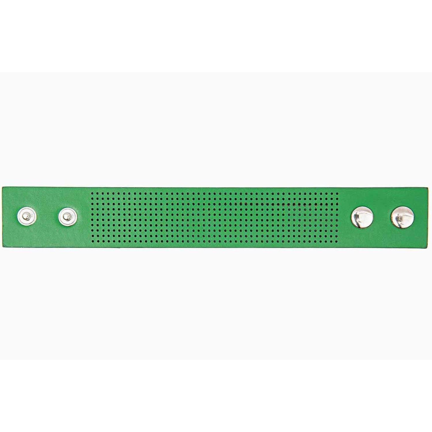 Faux Leather Embroidery Bracelet - Undercover Otter