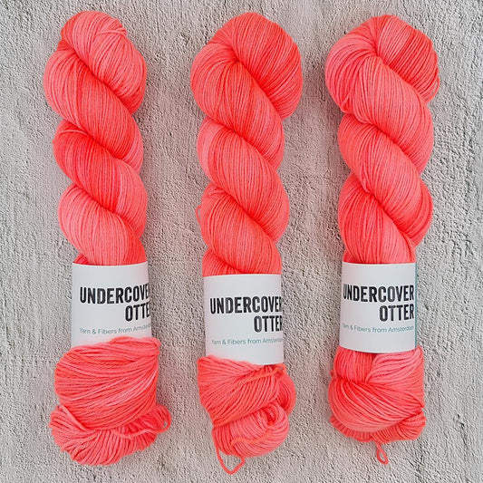 Screaming Satsuma - Squirm Sock - Undercover Otter - Yarn - Undercover Otter - Default Title
