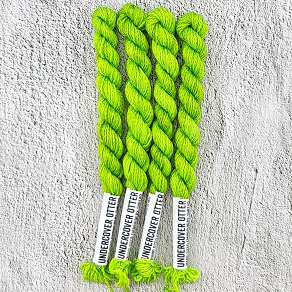 Your Mother Darns Socks in Hell - Hand Dyed Embroidery Thread - Undercover Otter