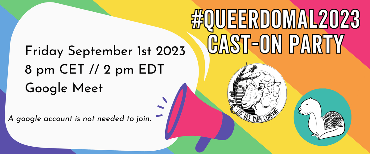 Queerdo Make-A-Long Cast-On Party! - Undercover Otter