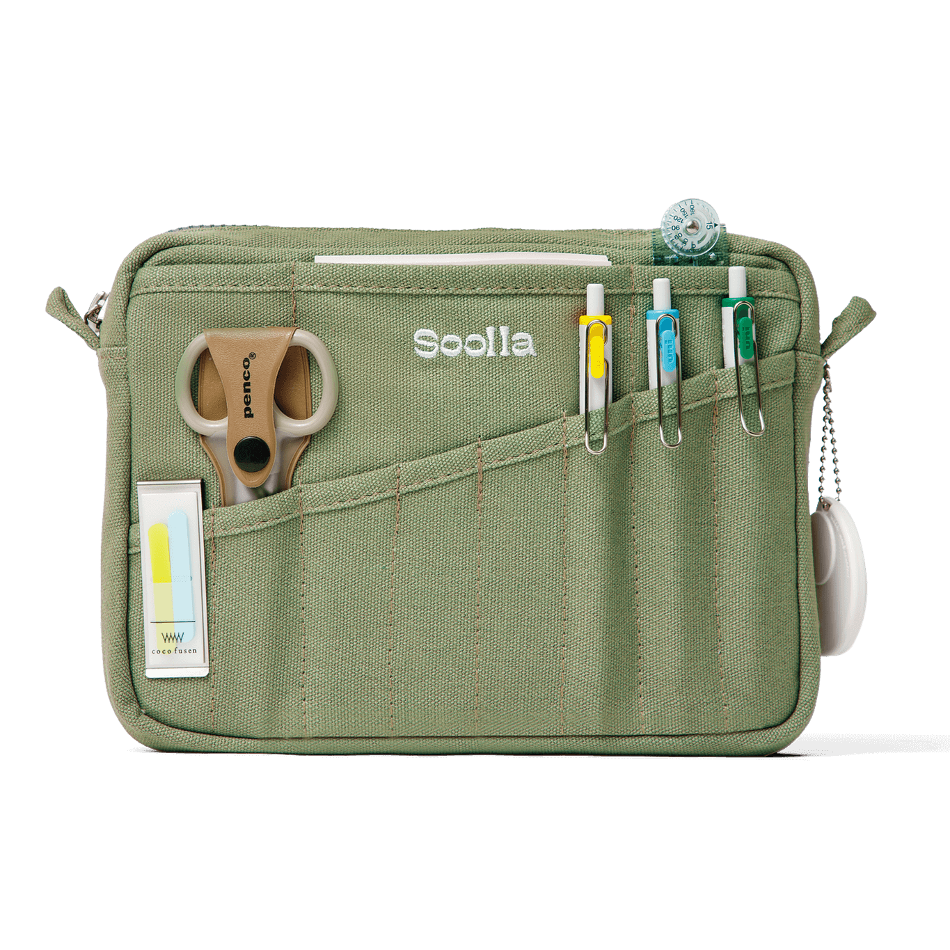 Soolla® Studio Pouch - Ganja Green - Undercover Otter - Bags & Storage - Soolla - Ganja Green