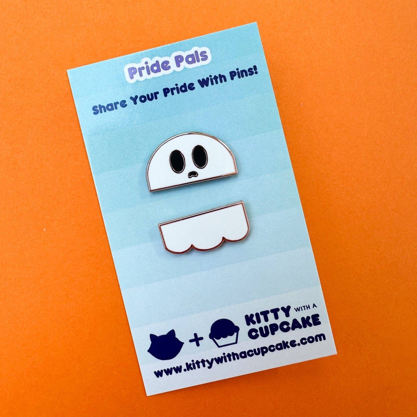Ghost Pride Pal Enamel Pin Set