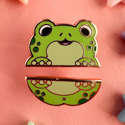 Frog Pride Pal Enamel Pin Set