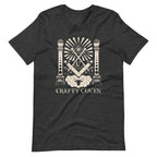 Crafty Coven T-Shirt - Knitting is Metal - Undercover Otter - Apparel - Knitting is Metal - XS / Grey Heather