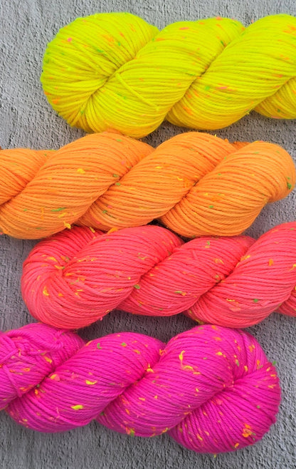 Starburst - Neon Neppocalypse DK - 4-skein set