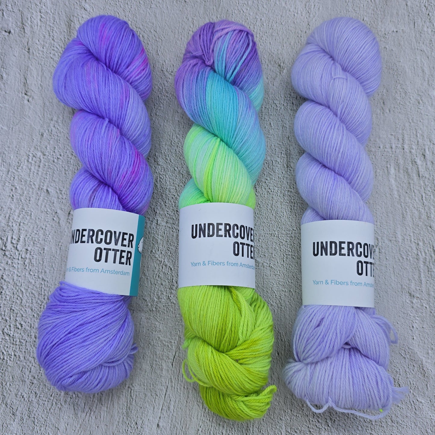 Lunge Whip - Squirm Sock - 3-Skein Set