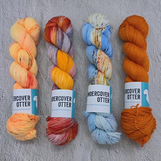 Wish Upon a Star - Squirm Sock - 4-Skein Set