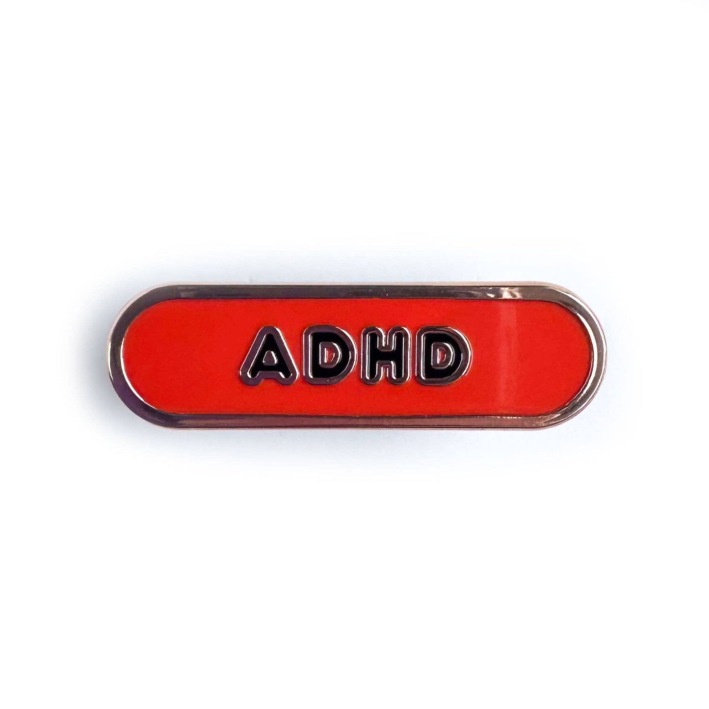 ADHD Accessibility Plaque Enamel Pin