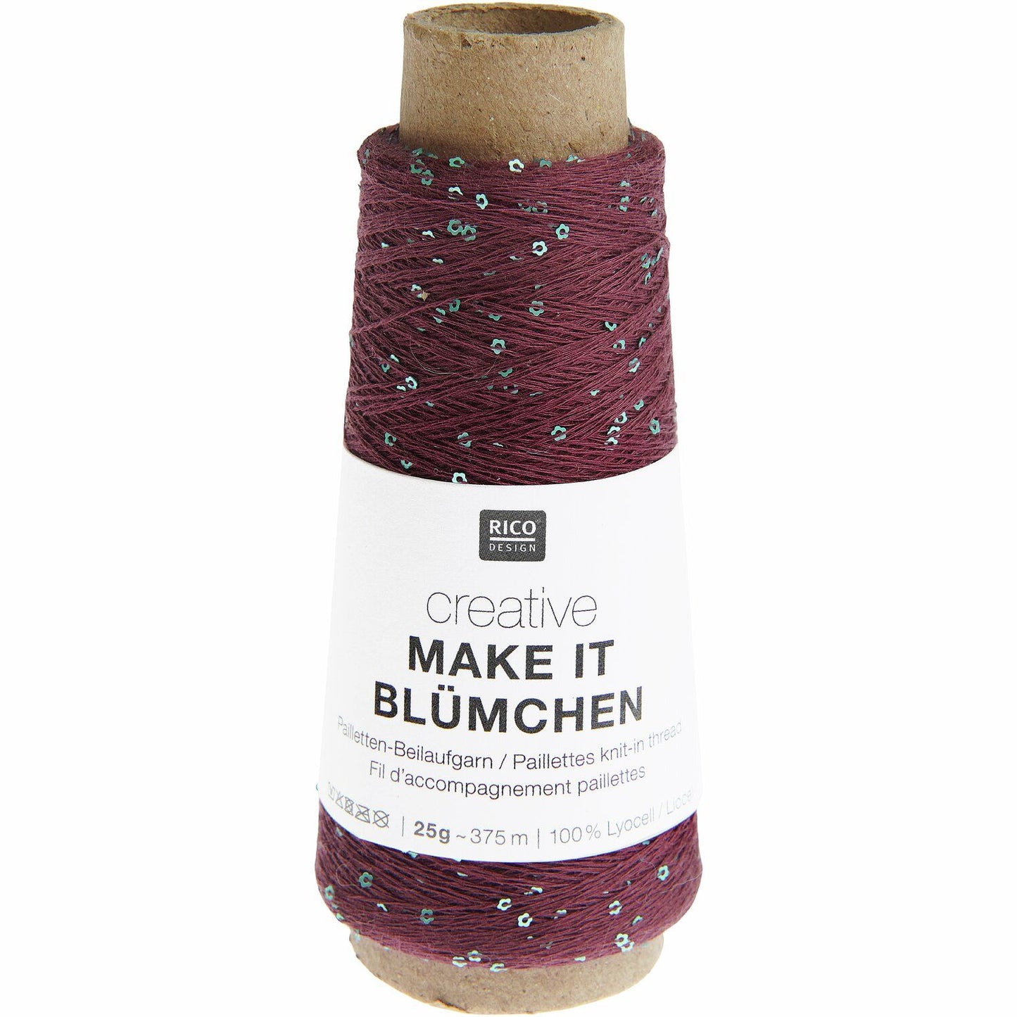 Make It Blümchen - Flower Sequin Yarn