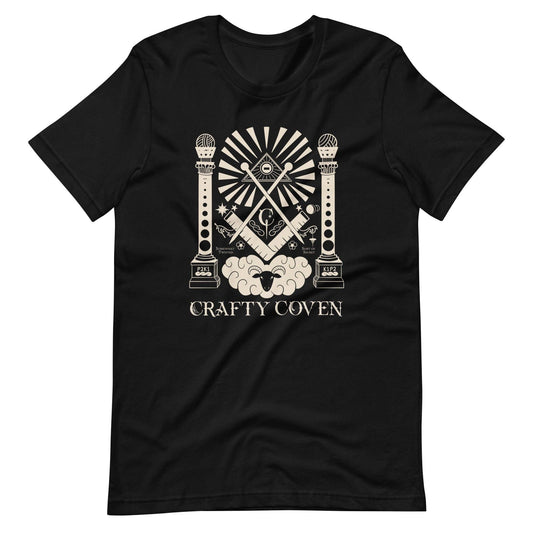Crafty Coven T-Shirt - Knitting is Metal