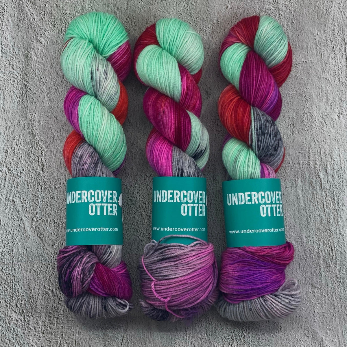 Death Becomes Her - Squirm Sock - Undercover Otter - Yarn - Undercover Otter - Default Title