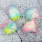 Neon Tribbles - Fake Fur Pompom