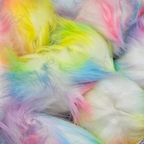 Neon Tribbles - Fake Fur Pompom