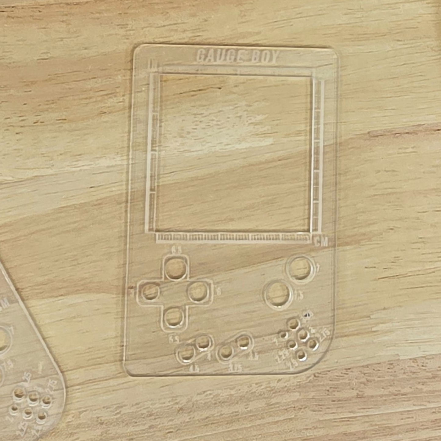 Gauge Boy - Needle Gauge and Swatch Ruler