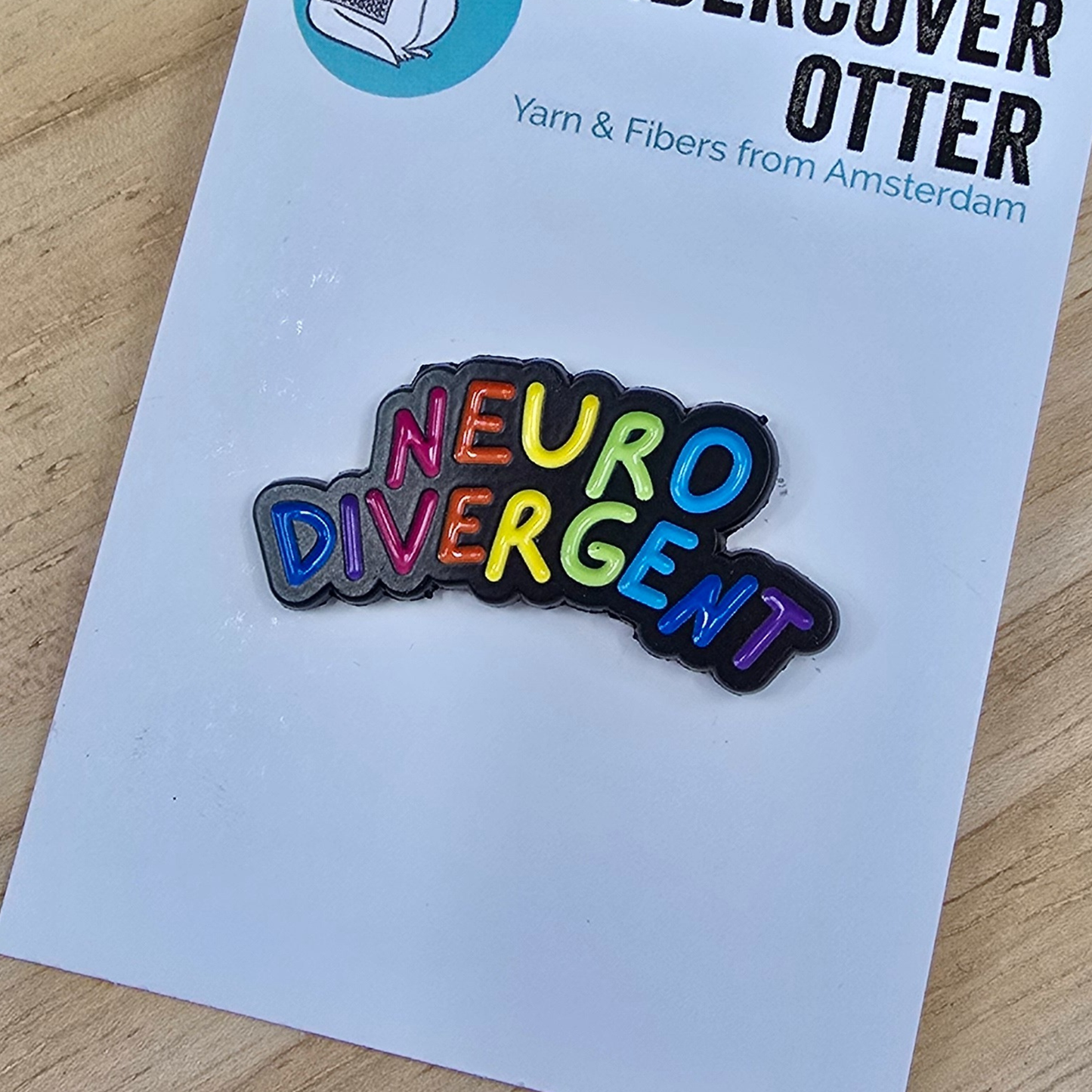 Neurodivergent Enamel Pin
