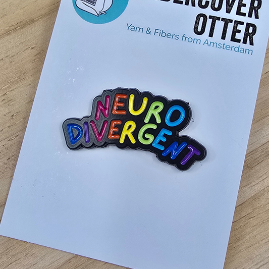 Neurodivergent Enamel Pin