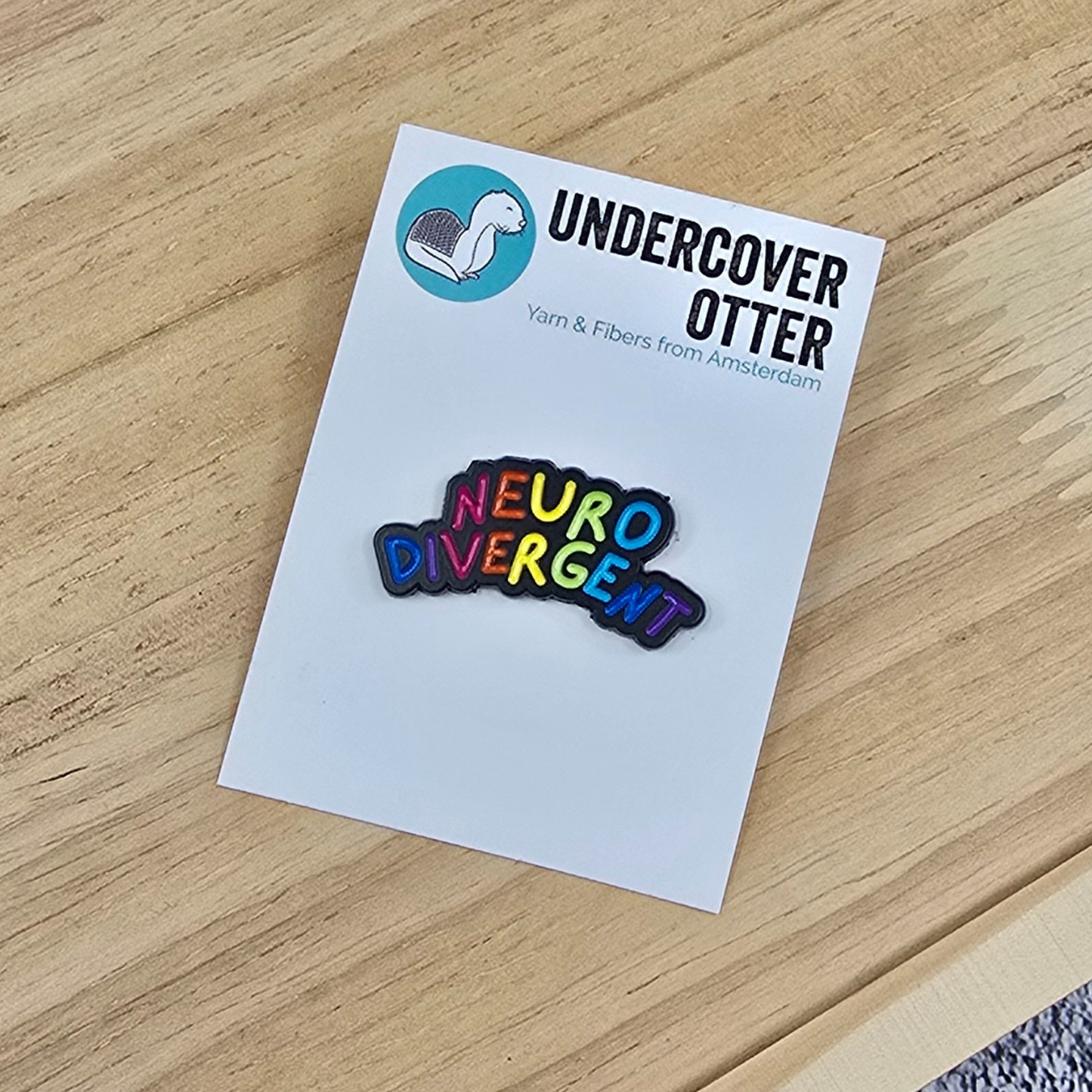 Neurodivergent Enamel Pin