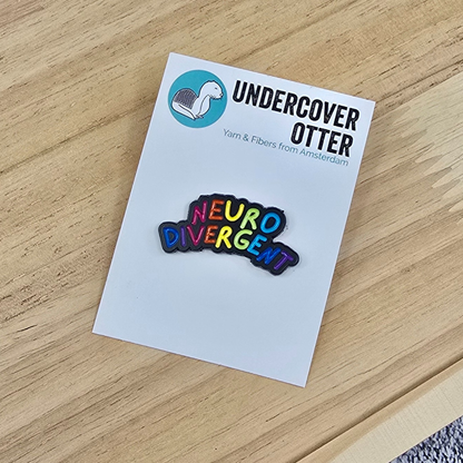 Neurodivergent Enamel Pin