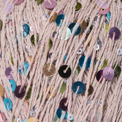 Auguste Crème - Clowncore Sequin Yarn