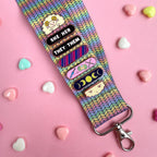 Rainbow Knit Lanyard - Undercover Otter - Apparel - Kitty With A Cupcake - Default Title