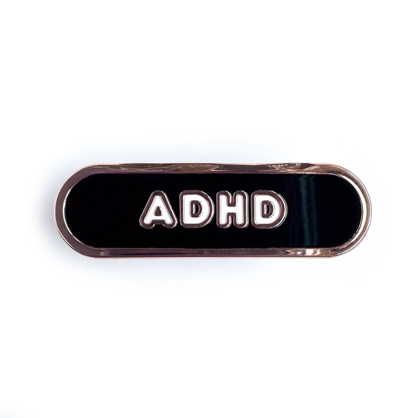 ADHD Accessibility Plaque Enamel Pin