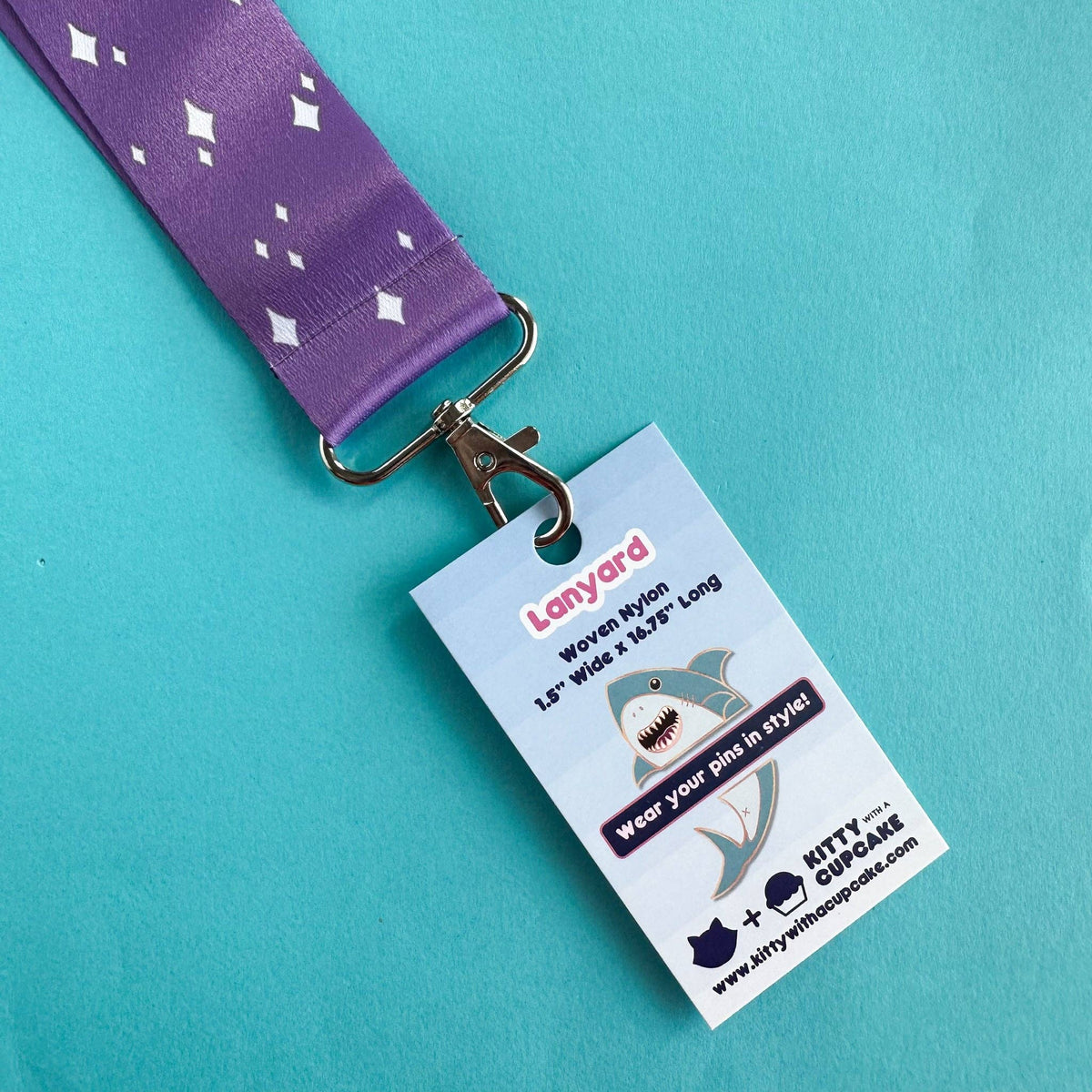 Sparkle Lanyard - Undercover Otter - Apparel - Kitty With A Cupcake - Default Title