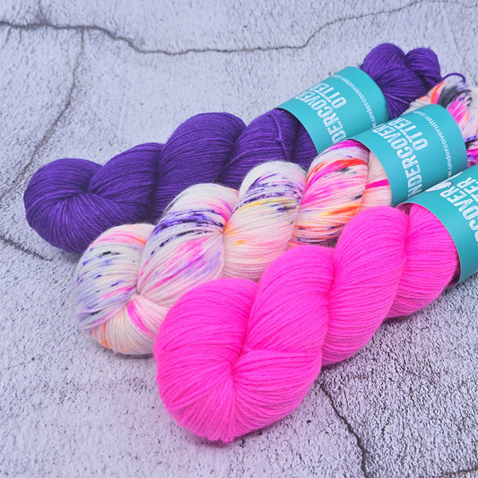 3 Skein Starter Set - Zuul/Gwyneth/Nekromantik