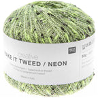 Make It Tweed Neon - Rico Creative - Undercover Otter - Yarn - Rico Design - Tweed Neon Green