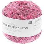 Make It Tweed Neon - Rico Creative - Undercover Otter - Yarn - Rico Design - Tweed Neon Pink