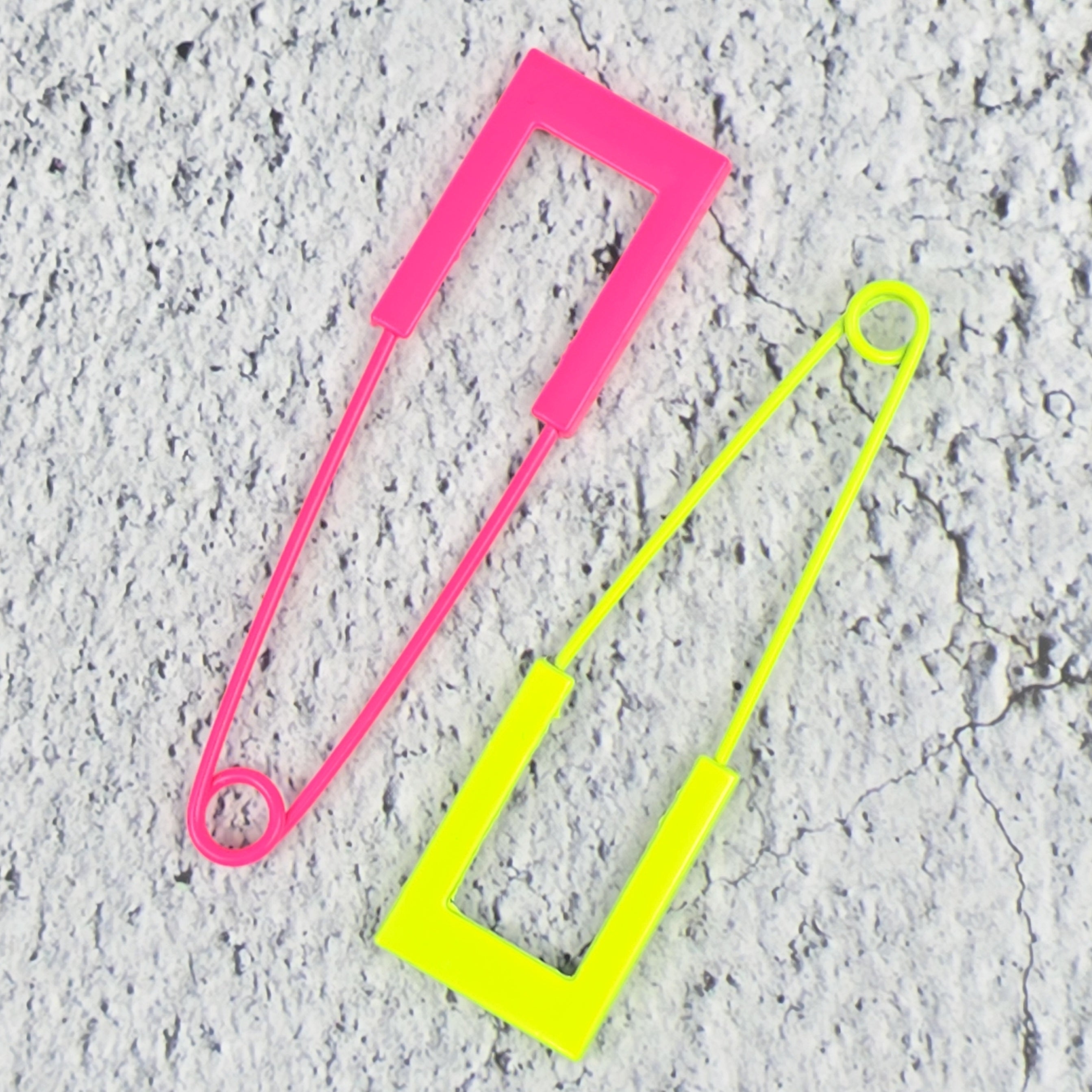 Neon Shawl Pin - Undercover Otter - Crafting Jewelry - Undercover Otter - Neon Pink