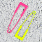 Neon Shawl Pin - Undercover Otter - Crafting Jewelry - Undercover Otter - Neon Pink