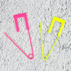 Neon Shawl Pin - Undercover Otter - Crafting Jewelry - Undercover Otter - Neon Pink