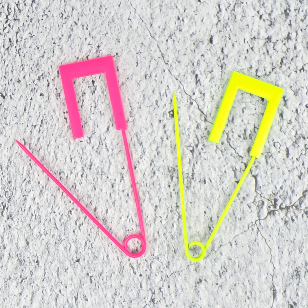 Neon Shawl Pin - Undercover Otter - Crafting Jewelry - Undercover Otter - Neon Pink