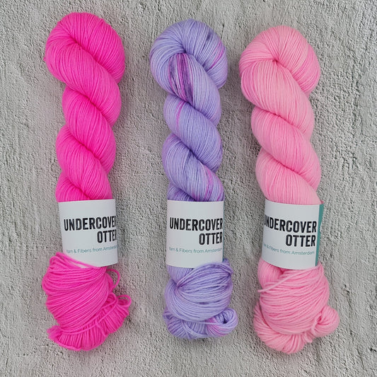After Party - Squirm Sock 3 Skein Set - Undercover Otter