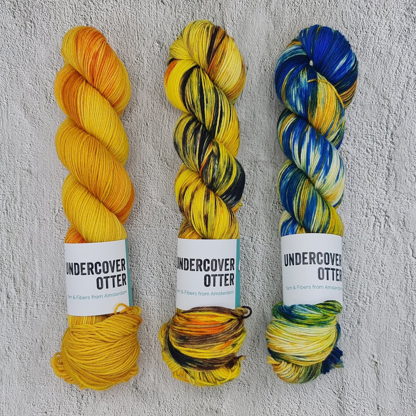 Musician & Muse - Squirm Sock 3 Skein Set - Undercover Otter
