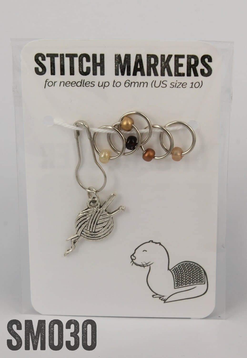 Snagless Stitch Marker Sets - Undercover Otter